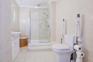 SHOWER ROOM- click for photo gallery